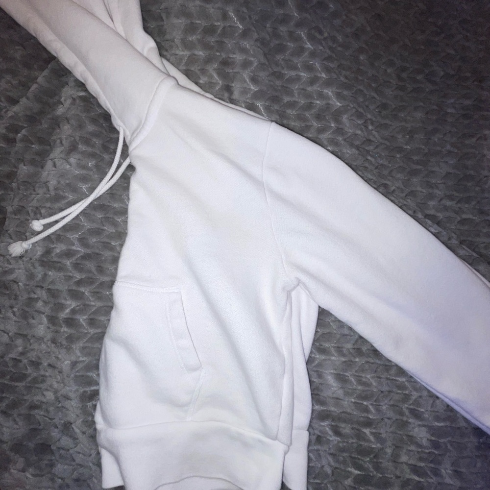 white brandy cropped jacket